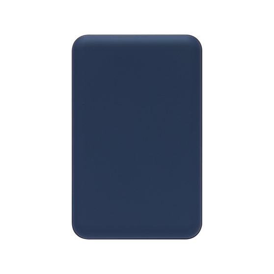 Внешний аккумулятор Ларго PD (Largo PD) 5000mAh с функцией беспроводной зарядки 15W, синий-3