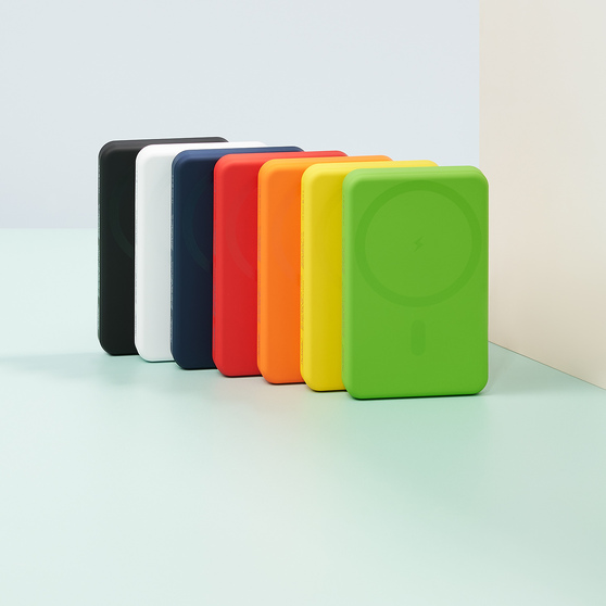 Внешний аккумулятор Ларго PD (Largo PD) 5000mAh с функцией беспроводной зарядки 15W, белый-18