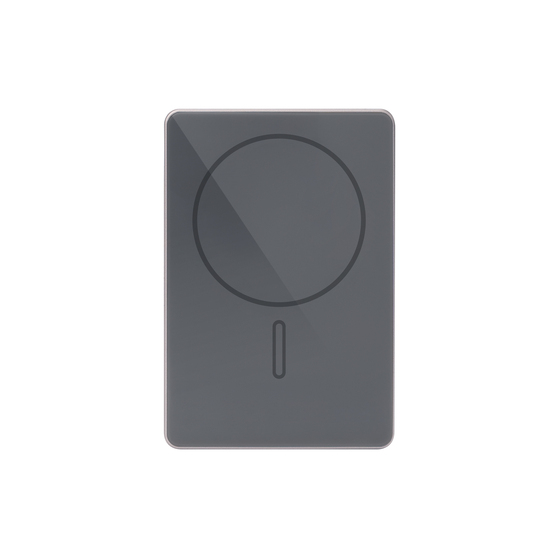 Внешний аккумулятор Оникс PD (Onyx PD) 5000mAh с функцией беспроводной зарядки 15W, серый-5