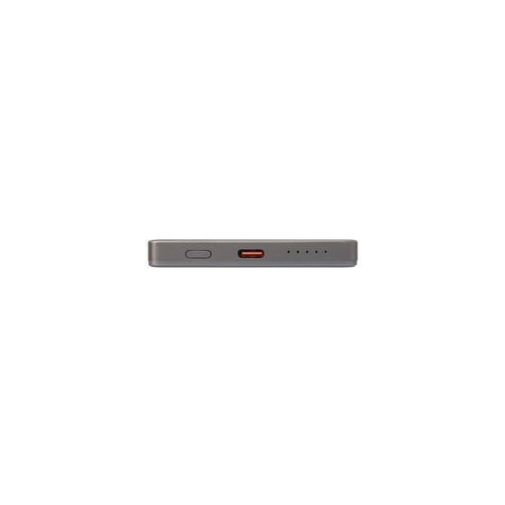 Внешний аккумулятор Оникс PD (Onyx PD) 5000mAh с функцией беспроводной зарядки 15W, серый-14