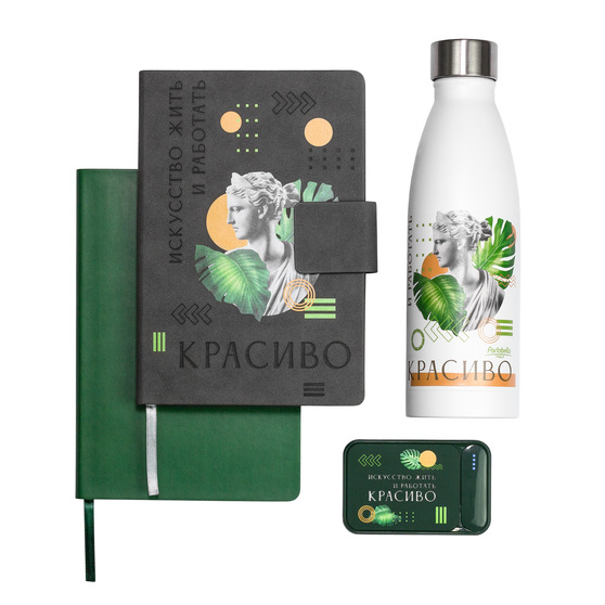 Внешний аккумулятор с подсветкой Старлайт PB (Starlight PB) 5000 mAh, зеленый-12