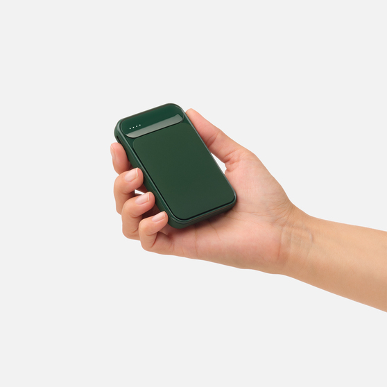 Внешний аккумулятор с подсветкой Старлайт PB (Starlight PB) 5000 mAh, зеленый-14
