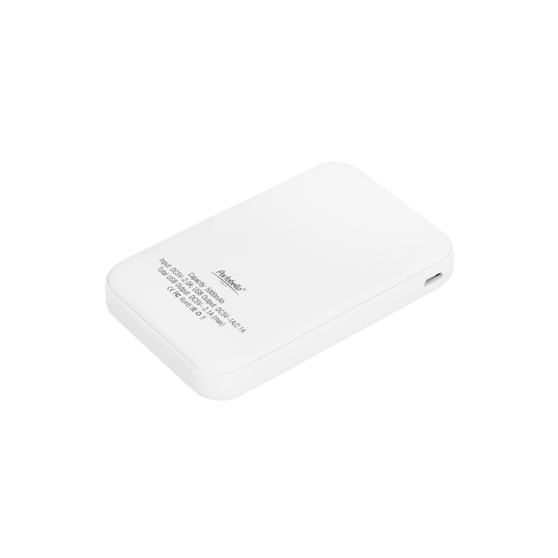 Внешний аккумулятор с подсветкой Старлайт PB (Starlight PB) 5000 mAh, белый-5