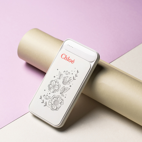 Внешний аккумулятор с подсветкой Старлайт Плюс PB (Starlight Plus PB) 10000 mAh, белый-15