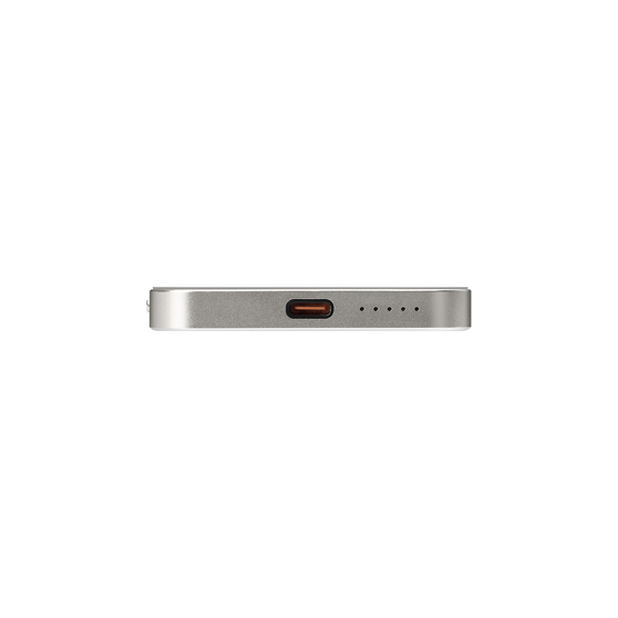 Внешний аккумулятор Артекс PD (Artex PD) 5000mAh с функцией беспроводной зарядки 15W, титановый-7
