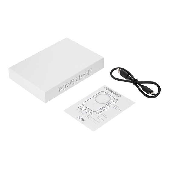 Внешний аккумулятор Артекс PD (Artex PD) 5000mAh с функцией беспроводной зарядки 15W, титановый-14