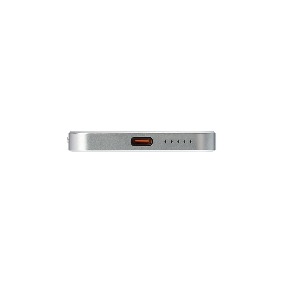 Внешний аккумулятор Артекс PD (Artex PD) 5000mAh с функцией беспроводной зарядки 15W, серебряный-11
