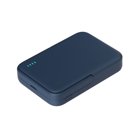 Внешний аккумулятор Юнион PD (Union PD) 10000mAh с функцией беспроводной зарядки 15W, синий-4