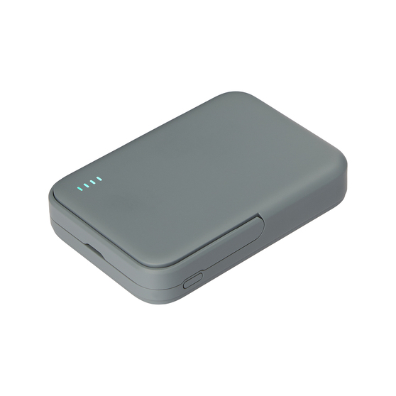 Внешний аккумулятор Юнион PD (Union PD) 10000mAh с функцией беспроводной зарядки 15W, серый-5