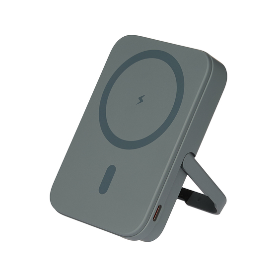 Внешний аккумулятор Юнион PD (Union PD) 10000mAh с функцией беспроводной зарядки 15W, серый-8