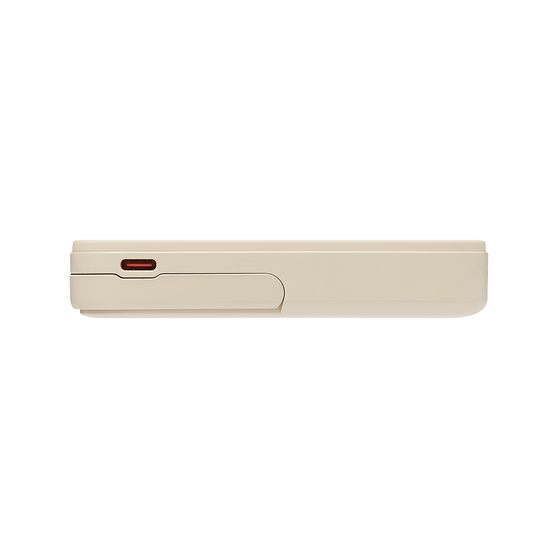 Внешний аккумулятор Юнион PD (Union PD) 10000mAh с функцией беспроводной зарядки 15W, бежевый-4
