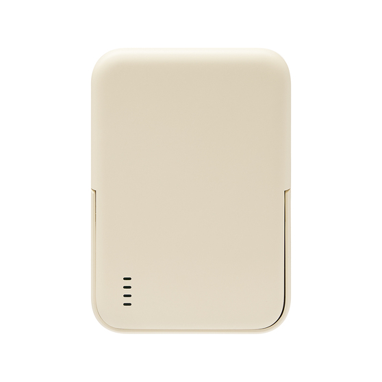 Внешний аккумулятор Юнион PD (Union PD) 10000mAh с функцией беспроводной зарядки 15W, бежевый-9