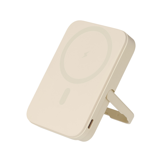 Внешний аккумулятор Юнион PD (Union PD) 10000mAh с функцией беспроводной зарядки 15W, бежевый-13