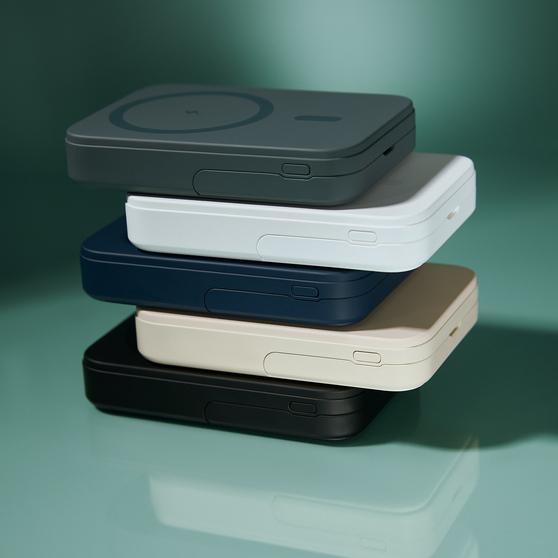 Внешний аккумулятор Юнион PD (Union PD) 10000mAh с функцией беспроводной зарядки 15W, бежевый-18
