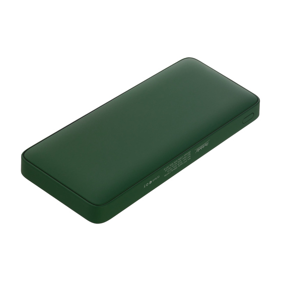 Внешний аккумулятор с подсветкой Анкор Плюс PD (Ancor PD Plus) 10000 mAh, зеленый-1