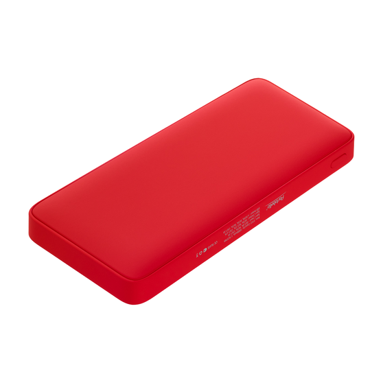 Внешний аккумулятор с подсветкой Анкор Плюс PD (Ancor PD Plus) 10000 mAh, красный-1