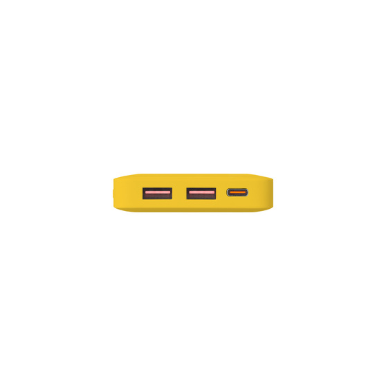 Внешний аккумулятор с подсветкой Анкор Плюс PD (Ancor PD Plus) 10000 mAh, желтый-5