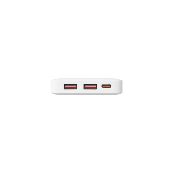 Внешний аккумулятор с подсветкой Анкор Плюс PD (Ancor PD Plus) 10000 mAh, белый-5