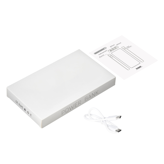 Внешний аккумулятор с подсветкой Анкор Плюс PD (Ancor PD Plus) 10000 mAh, белый-14