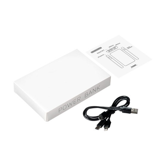 Внешний аккумулятор с подсветкой Анкор (Ancor) 5000 mAh, черный-8
