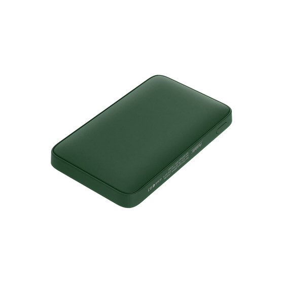 Внешний аккумулятор с подсветкой Анкор (Ancor) 5000 mAh, зеленый-1