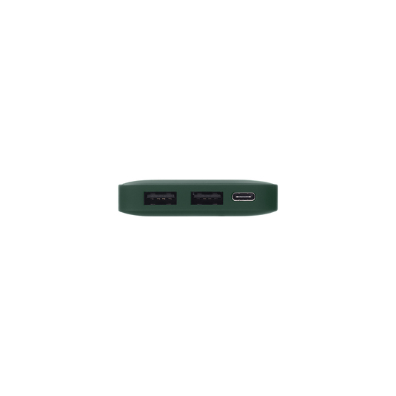 Внешний аккумулятор с подсветкой Анкор (Ancor) 5000 mAh, зеленый-5