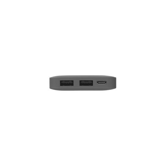 Внешний аккумулятор с подсветкой Анкор (Ancor) 5000 mAh, серый-5