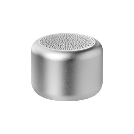 Беспроводная колонка Пэшн (Passion) 80dB 600 mAh (Bluetooth 5.0), серебряная-1