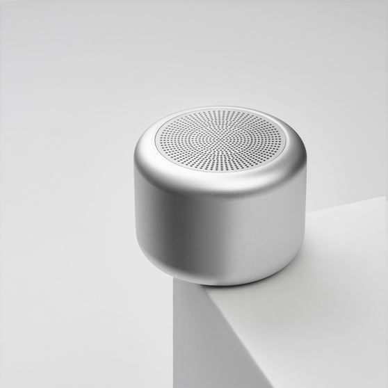 Беспроводная колонка Пэшн (Passion) 80dB 600 mAh (Bluetooth 5.0), серебряная-6