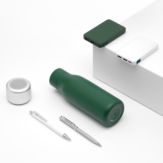 Беспроводная колонка Пэшн (Passion) 80dB 600 mAh (Bluetooth 5.0), серебряная-9