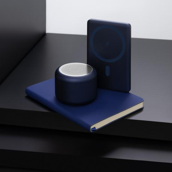 Беспроводная колонка Пэшн (Passion) 80dB 600 mAh (Bluetooth 5.4), синяя-7