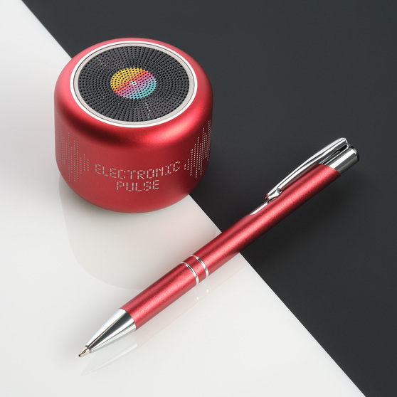 Беспроводная колонка Пэшн (Passion) 80dB 600 mAh (Bluetooth 5.4), красная-7