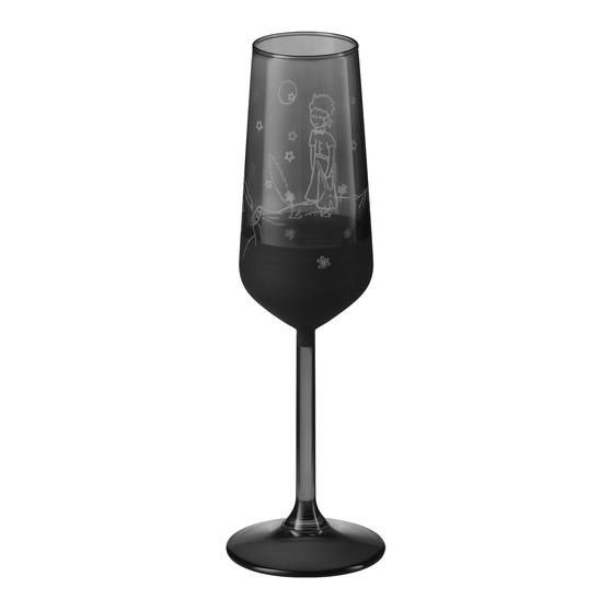 Бокал для шампанского Блэк Эдишн (Black Edition), черный-5