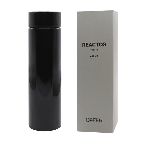 Термос Reactor с датчиком температуры (черный)-3