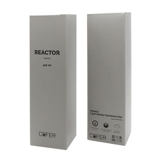 Термос Reactor с датчиком температуры (черный)-6