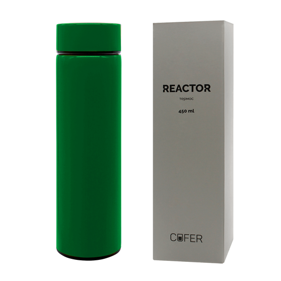 Термос Reactor с датчиком температуры (зеленый)-3