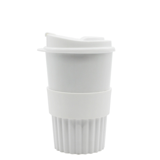 Стакан Classic White Green Line, 350 мл (белый)-2