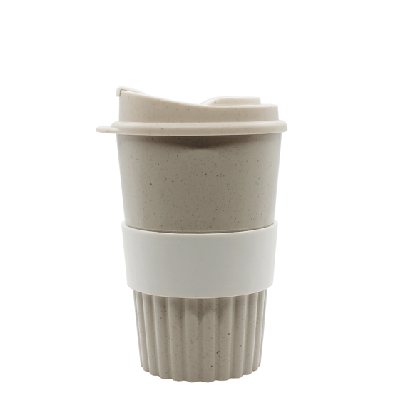 Стакан Classic Melange Green Line, 350 мл (белый)-1