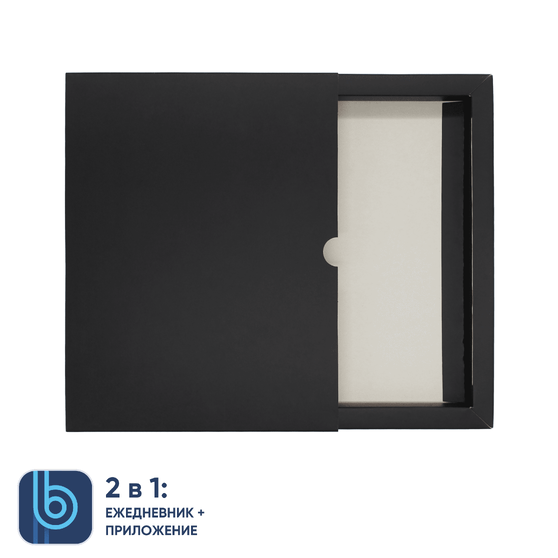 Коробка под ежедневник Bplanner (черный)-1