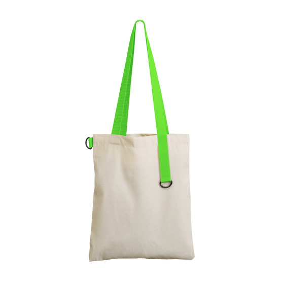 Шоппер Superbag (неокрашенный с салатовым)-1