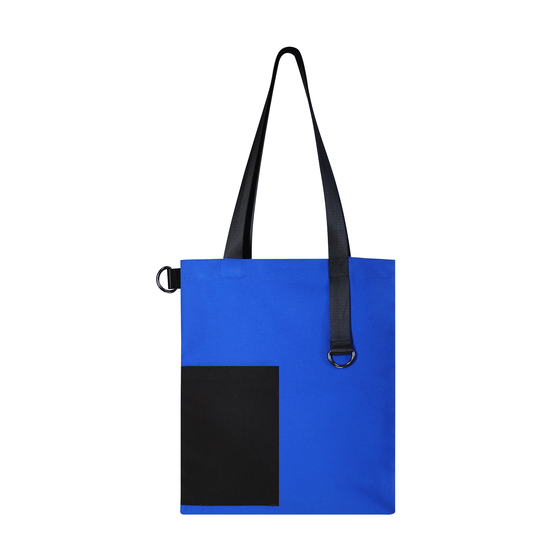 Шоппер Superbag Color (синий с чёрным)-1