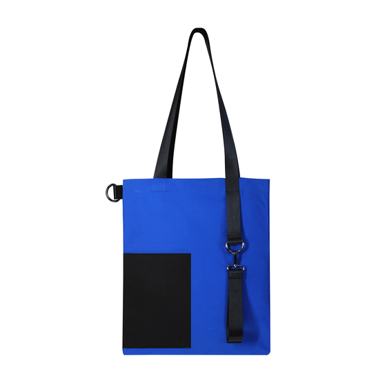 Шоппер Superbag Color (синий с чёрным)-2