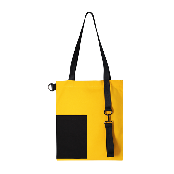 Шоппер Superbag Color (жёлтый с чёрным)-2
