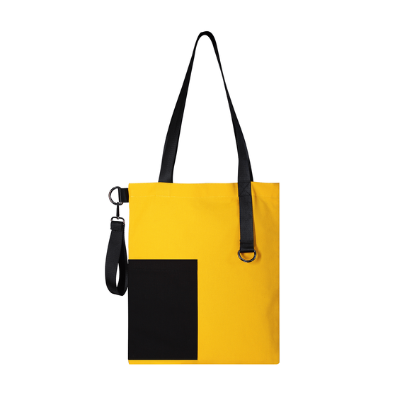 Шоппер Superbag Color (жёлтый с чёрным)-3