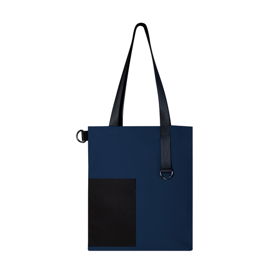 Шоппер Superbag Color (темно-синий с чёрным)-1