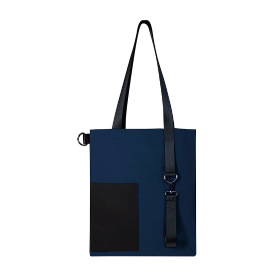 Шоппер Superbag Color (темно-синий с чёрным)-2