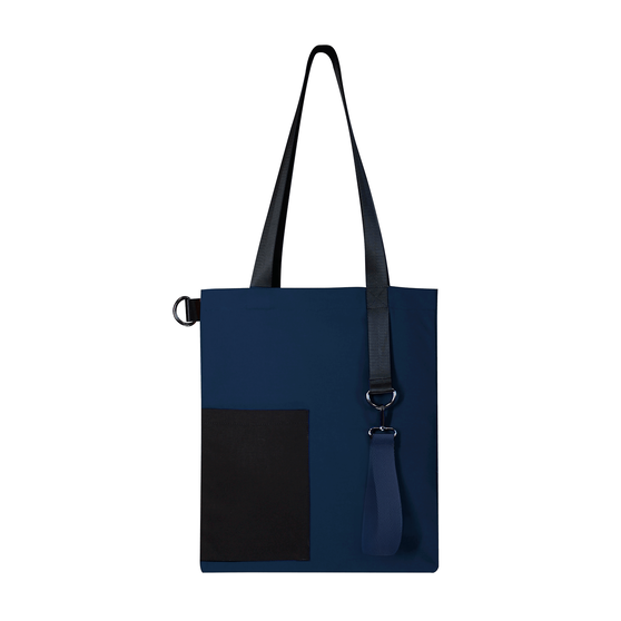 Шоппер Superbag Color (темно-синий с чёрным)-3