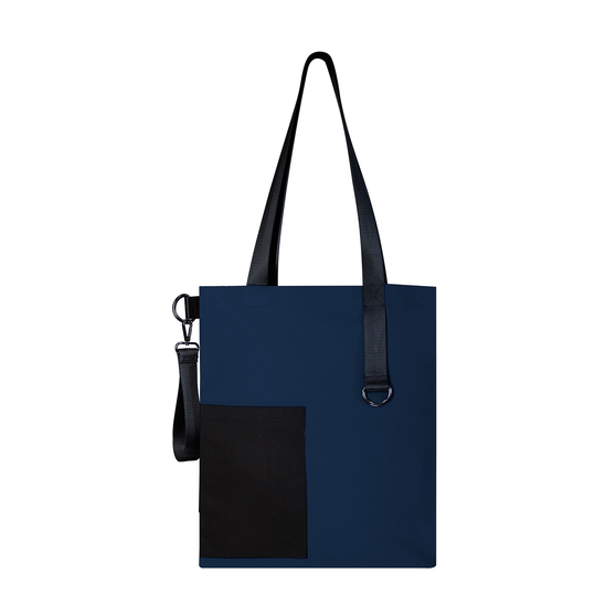 Шоппер Superbag Color (темно-синий с чёрным)-4