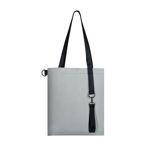 Шоппер Superbag Reflect (серый с чёрным)-2