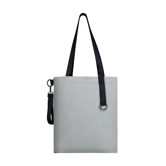 Шоппер Superbag Reflect (серый с чёрным)-4